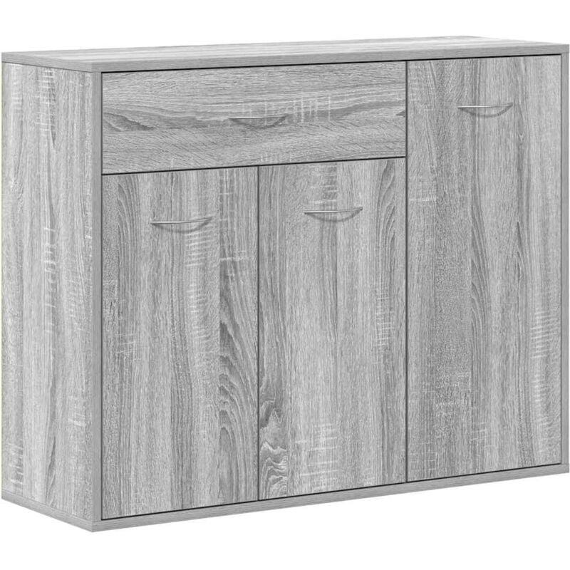 Vidaxl - Buffet Sonoma gris 88x30x70 cm Bois d'ingénierie