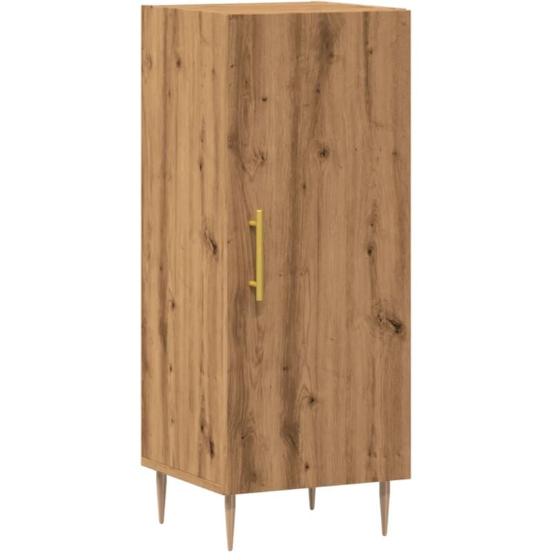 Vidaxl - Buffet chêne artisanal 34,5x34x90 cm bois d'ingénierie