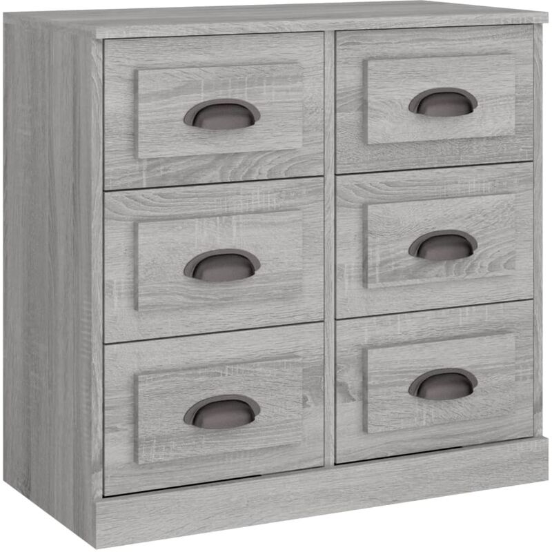 Vidaxl - Buffet sonoma gris 70x35,5x67,5 cm bois d'ingénierie