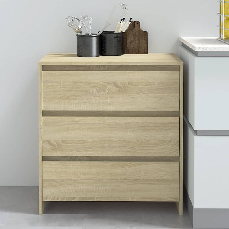 Vidaxl - Buffet Chêne sonoma 70x41x75 cm Bois d'ingénierie