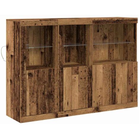 Buffet Bois ancien 142.5 x 37 x 100 cm Bois d'ingénierie vidaXL