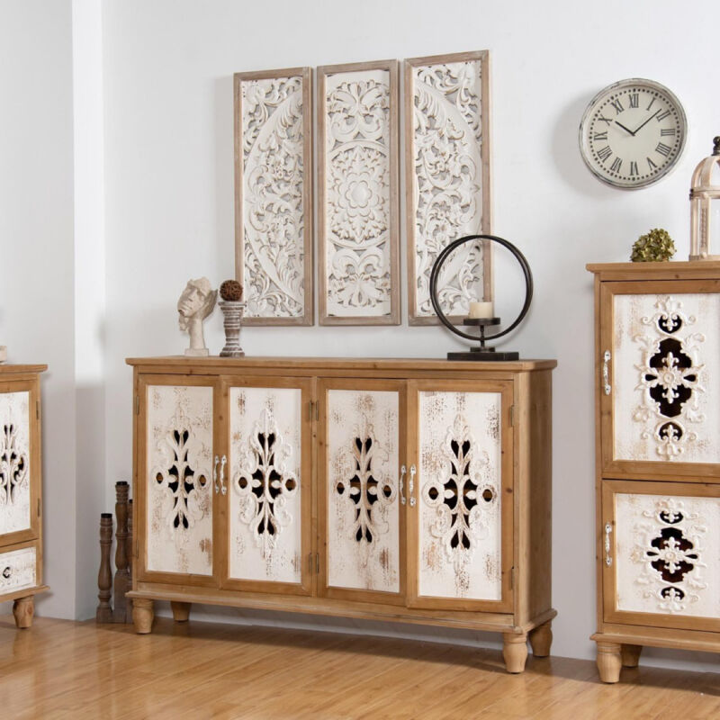 Buffet - Bois - Marron - Décoration d'Autrefois