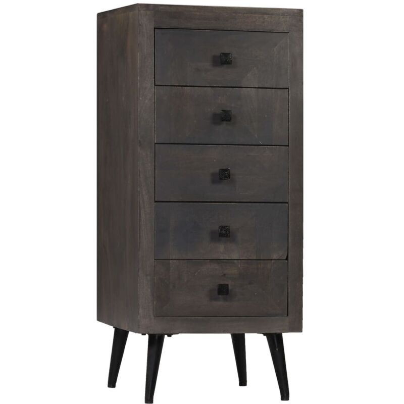 Buffet Bois massif de manguier 40x40x91 cm vidaXL