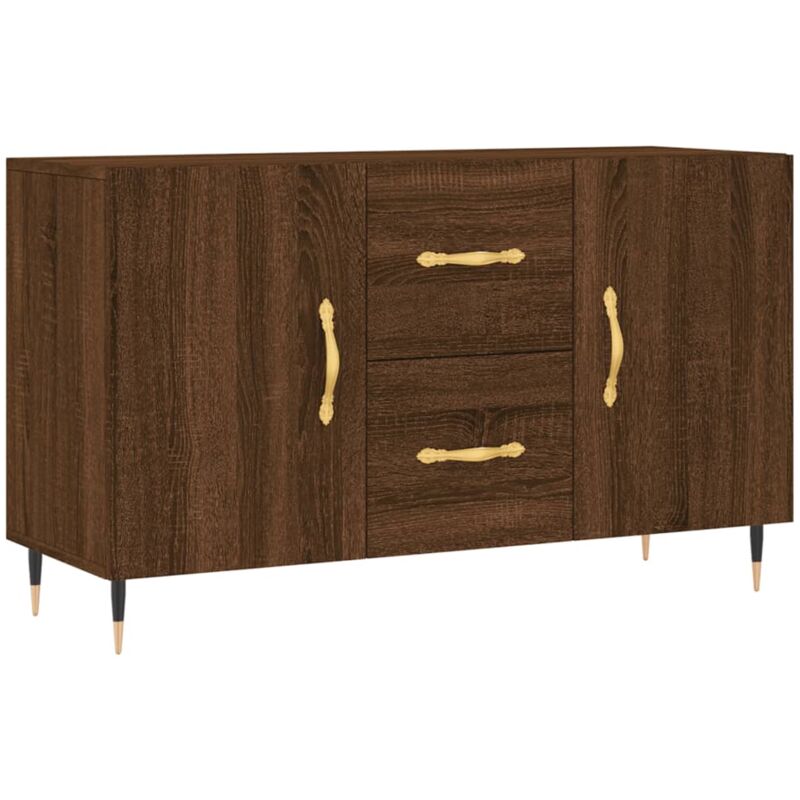 Vidaxl - Buffet chêne marron 100x36x60 cm bois d'ingénierie