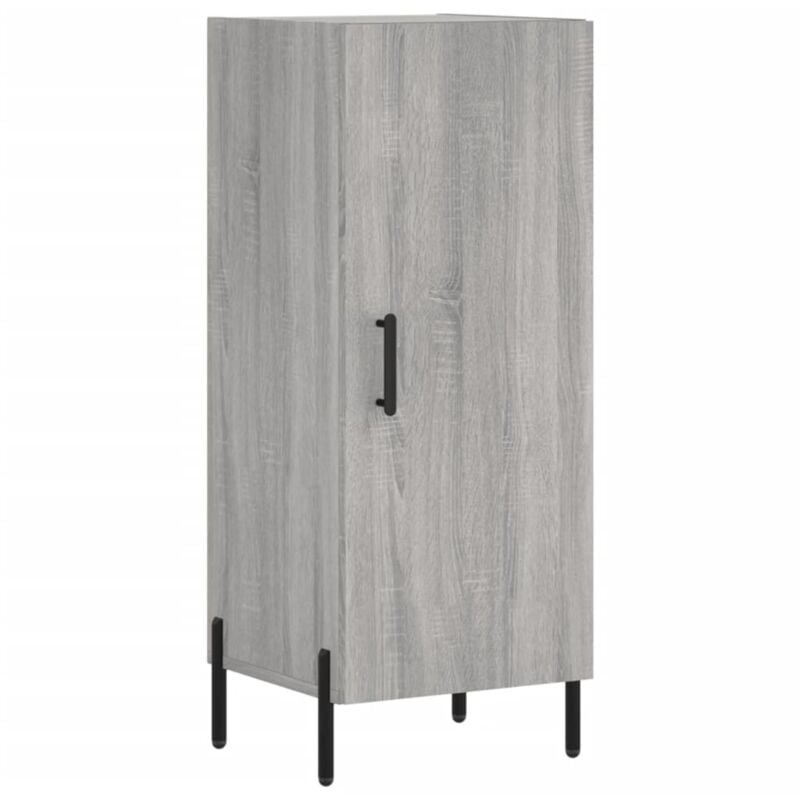 Vidaxl - Buffet Sonoma gris 34,5x34x90 cm Bois d'ingénierie
