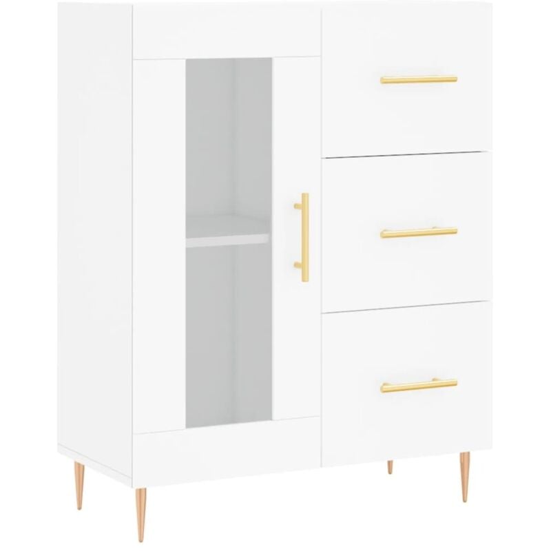 Vidaxl - Buffet blanc 69,5x34x90 cm bois d'ingénierie