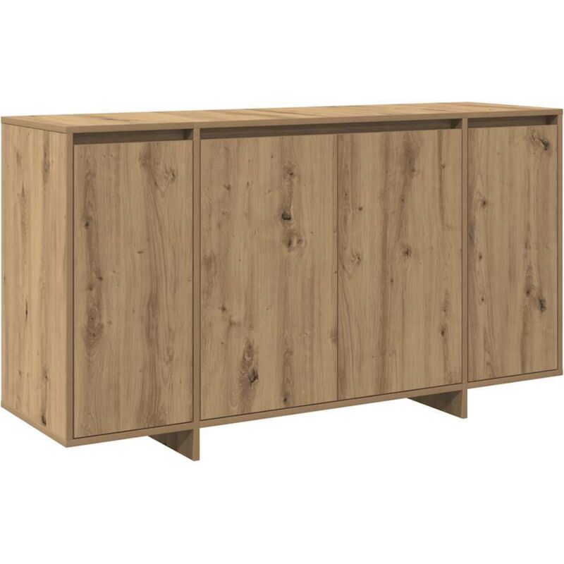 Vidaxl - Buffet chêne artisanal 135x41x75 cm bois d'ingénierie