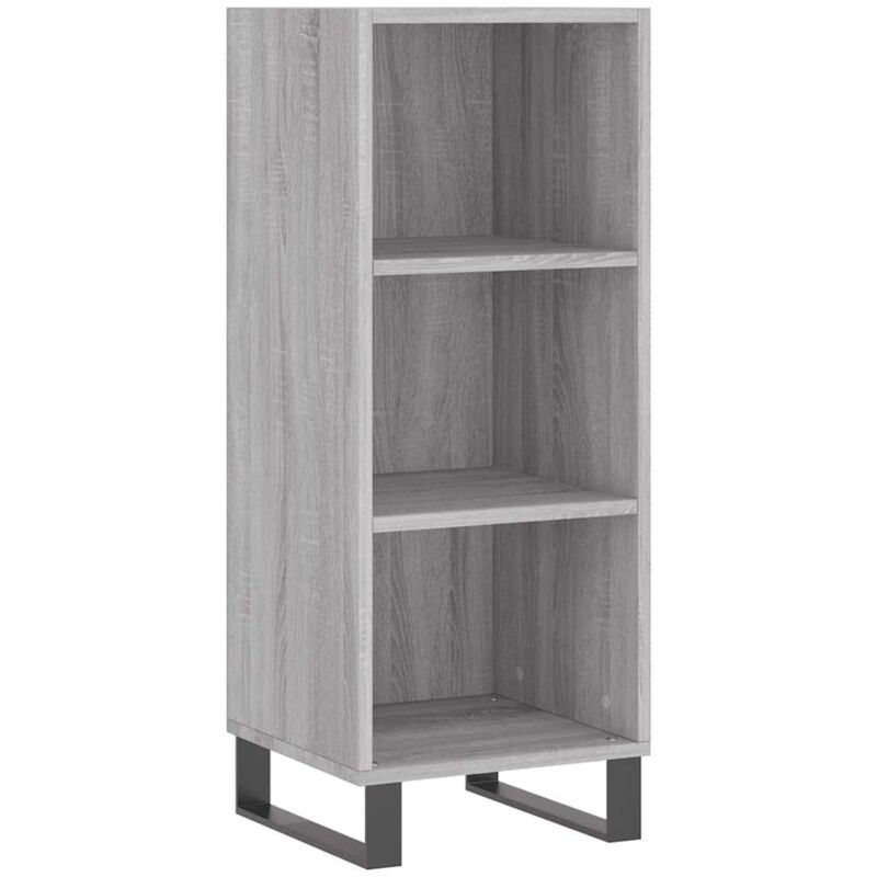 Vidaxl - Buffet sonoma gris 34,5x32,5x90 cm bois d'ingénierie