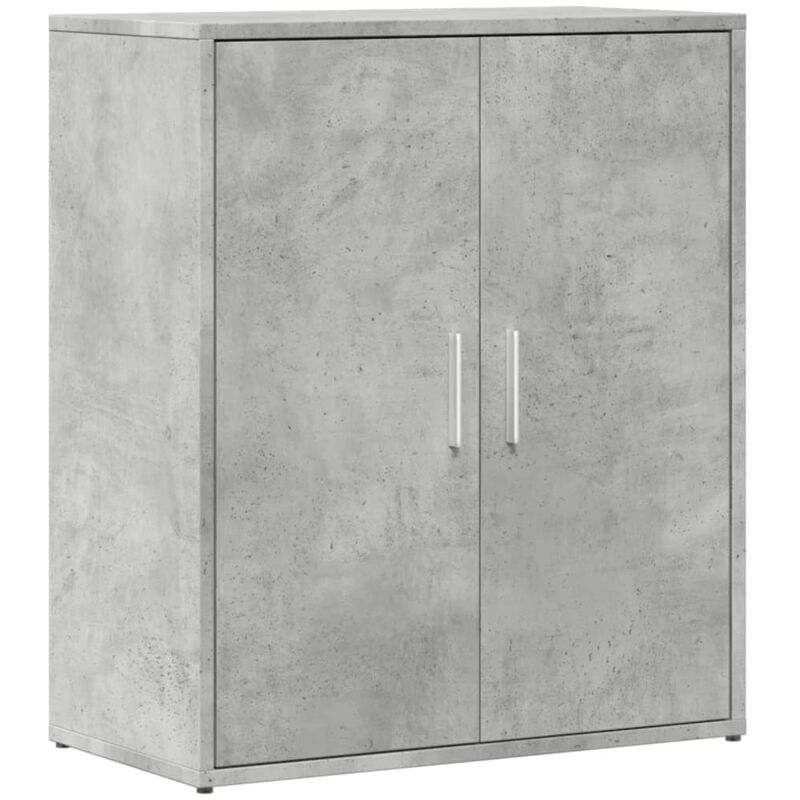 Vidaxl - Buffet gris béton 60x31x70 cm bois d'ingénierie