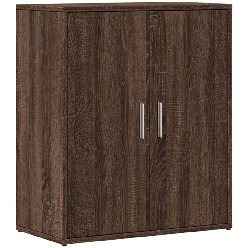 Vidaxl - Buffet chêne marron 60x31x70 cm bois d'ingénierie