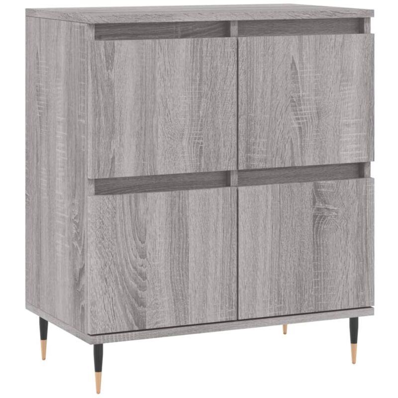 Vidaxl - Buffet Sonoma gris 60x35x70 cm Bois d'ingénierie
