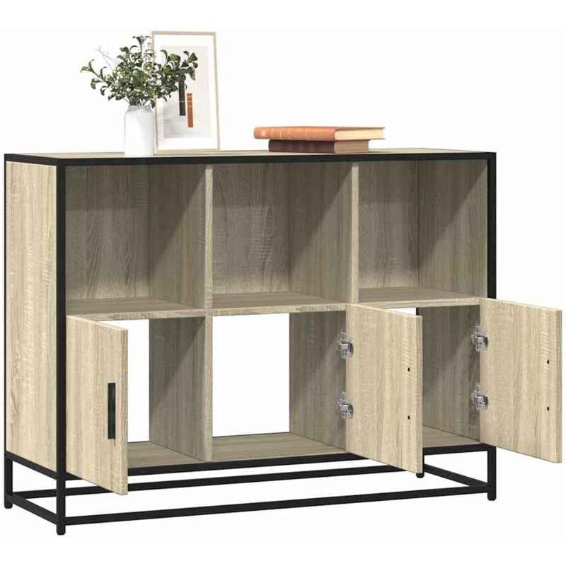 Vidaxl - Buffet chêne sonoma 100x35x76 cm bois d'ingénierie