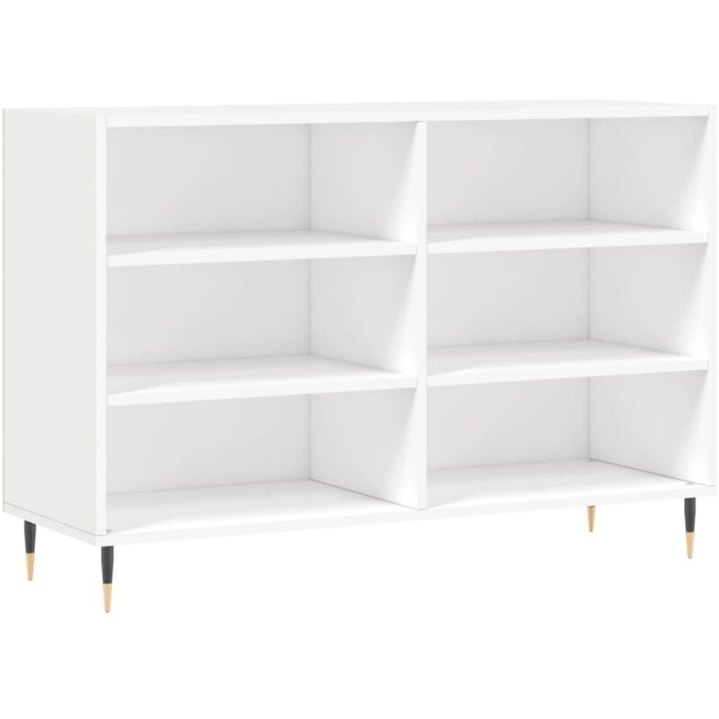 Vidaxl - Buffet blanc 103,5x35x70 cm bois d'ingénierie