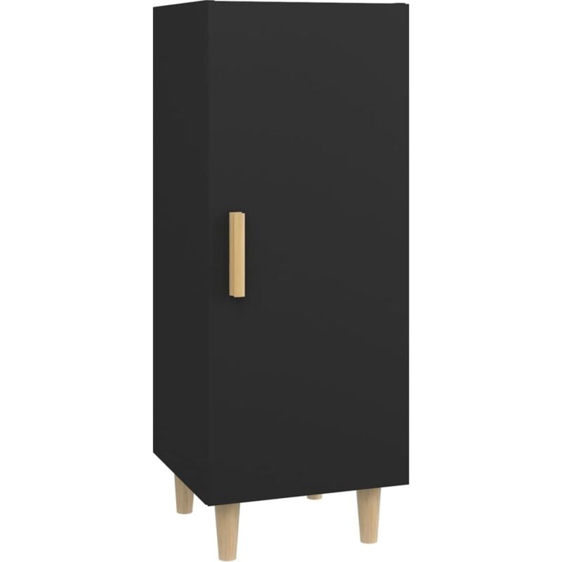Buffet Noir 34,5x34x90 cm Bois d'ingénierie vidaXL
