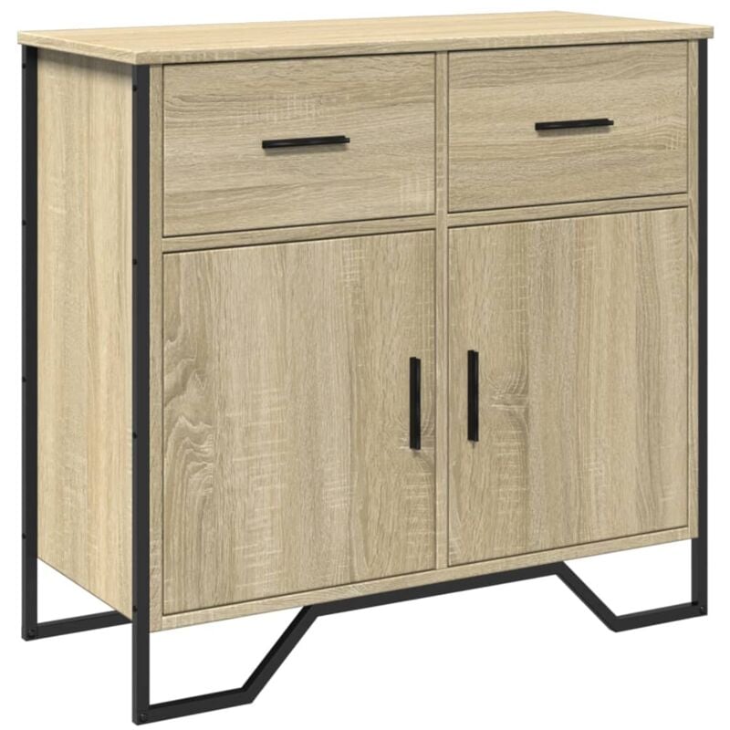 Vidaxl - Buffet chêne sonoma 79,5x35,5x74,5 cm bois d'ingénierie