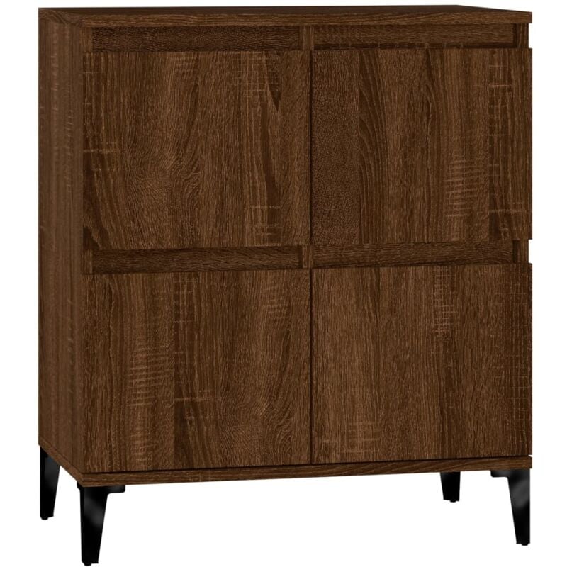 Vidaxl - Buffet Chêne marron 60x35x70 cm Bois d'ingénierie