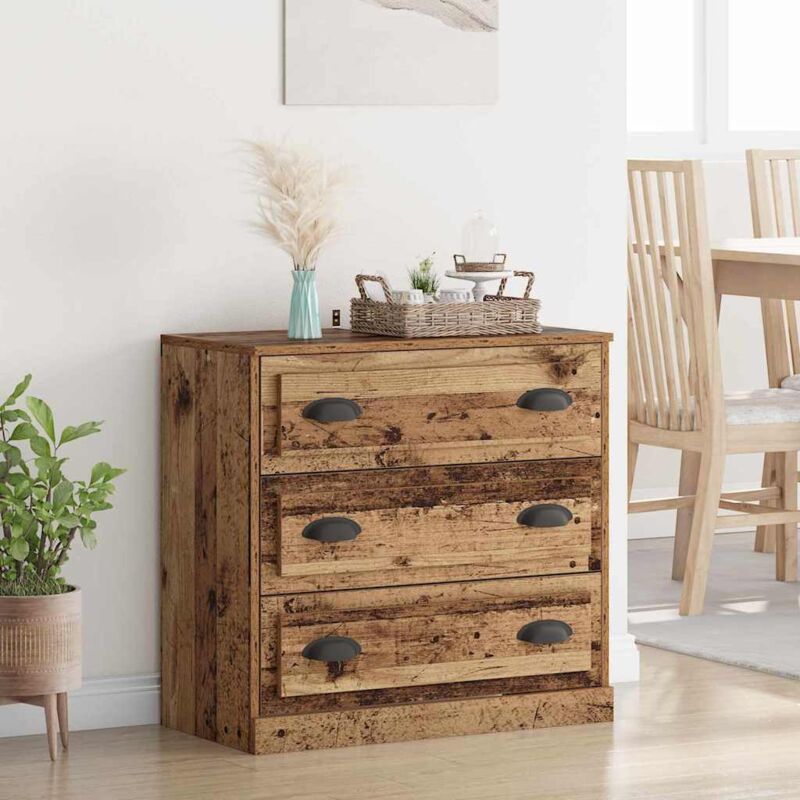 Buffet Bois Ancien 70 x 35,5 x 67,5 cm Bois d'ingénierie vidaXL