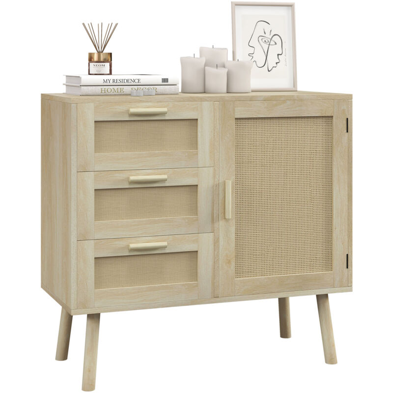 Buffet commode eden aspect bois