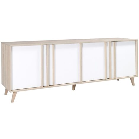 Buffet, credenza, mobile grande modello MALMO. Mobile dal design SCANDINAVO. Effetto ultra-trendy per il tuo soggiorno.