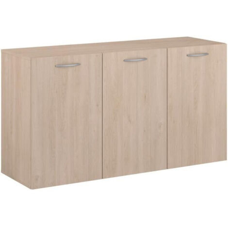 Buffet - EASY LIFE - 126 x 69,3 x 41,5 cm - Chene - 3 portes - PARISOT