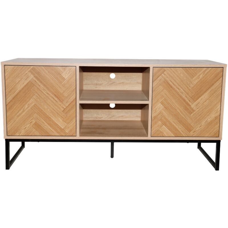 Buffet 2 portes et 2 niches CHEVRON CONCEPT USINE