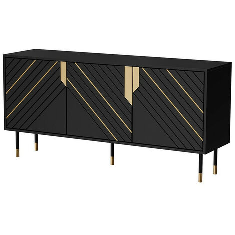 Buffet Elmteo 100 , 72x154cm, Le nombre de portes: 040cm, MDF, Stratifié