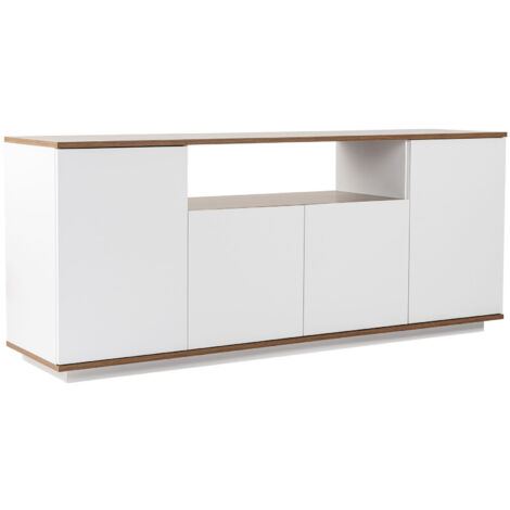Buffet en bois "Arista" - 180 x 44 x 75 cm - Blanc