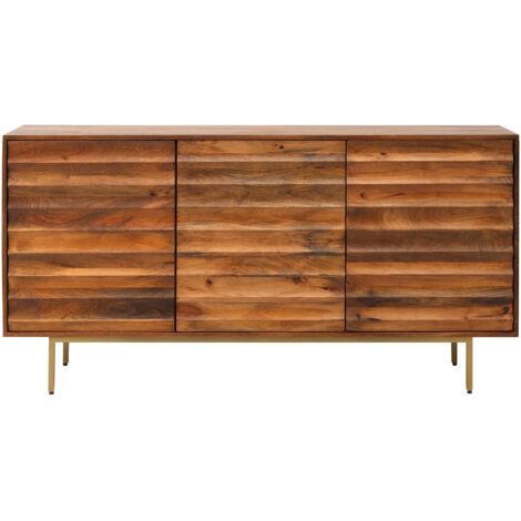 Buffet en bois de manguier à 3 portes