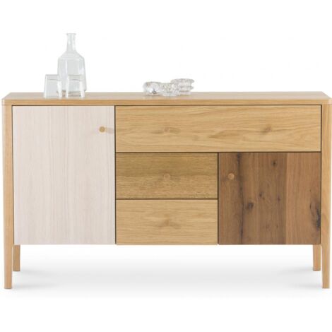 Buffet en bois de style scandinave  Bois naturel
