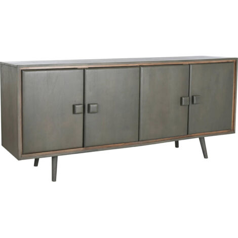 Buffet en bois Jamun élégance intemporelle salon - Gris ardoise élégant