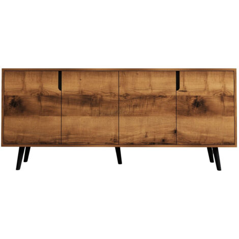 Buffet en bois "Latina" - 180 x 45 x 80 cm - Marron
