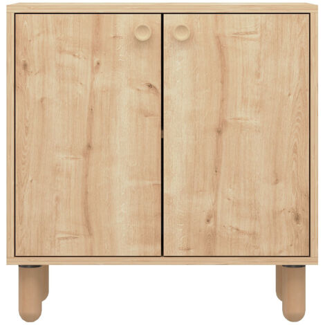 Buffet en bois "Lina" - 72 x 36 x 73 cm - Beige