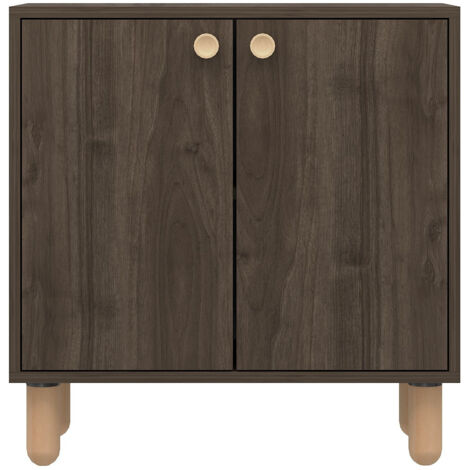 Buffet en bois "Lina" - 72 x 36 x 73 cm - Marron
