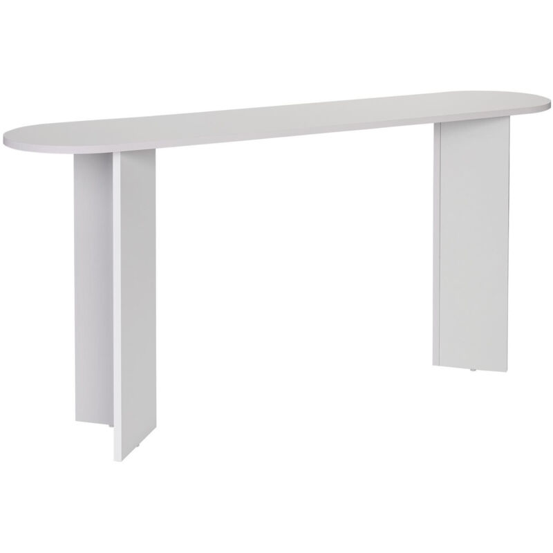 Console en bois "Sira" - 150 x 35 x 75 cm - Blanc Console en bois "Sira" - 150 x 35 x 75 cm - Blanc