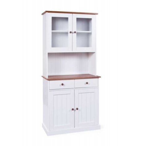 Buffet - Enfilade blanche 45x90x181h cm