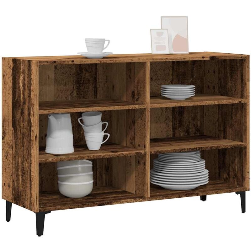 Vidaxl - Buffet vieux bois 103,5x35x70 cm bois d'ingénierie