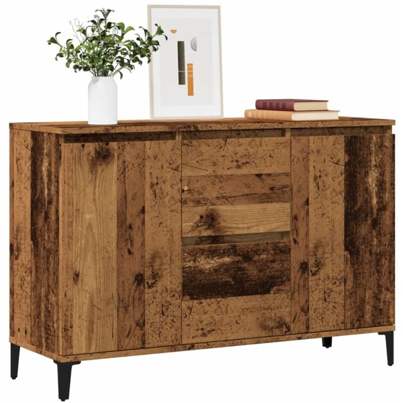 Vidaxl - Buffet vieux bois 102x35x70 cm bois d'ingénierie