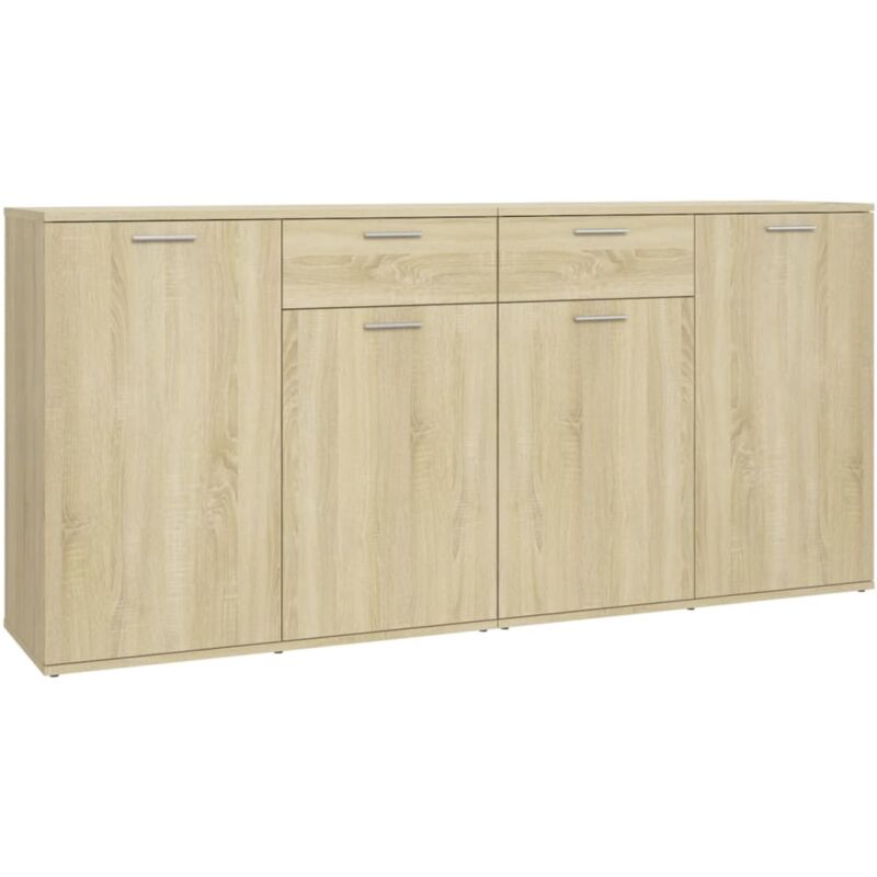 Vidaxl - Buffet Chêne sonoma 160x36x75 cm Bois d'ingénierie