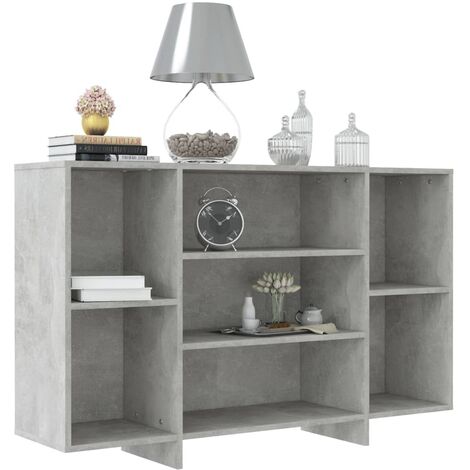 Buffet Gris béton 120x30x75