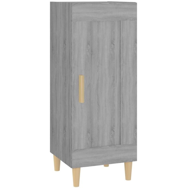 Vidaxl - Buffet Sonoma gris 34,5x34x90 cm Bois d'ingénierie