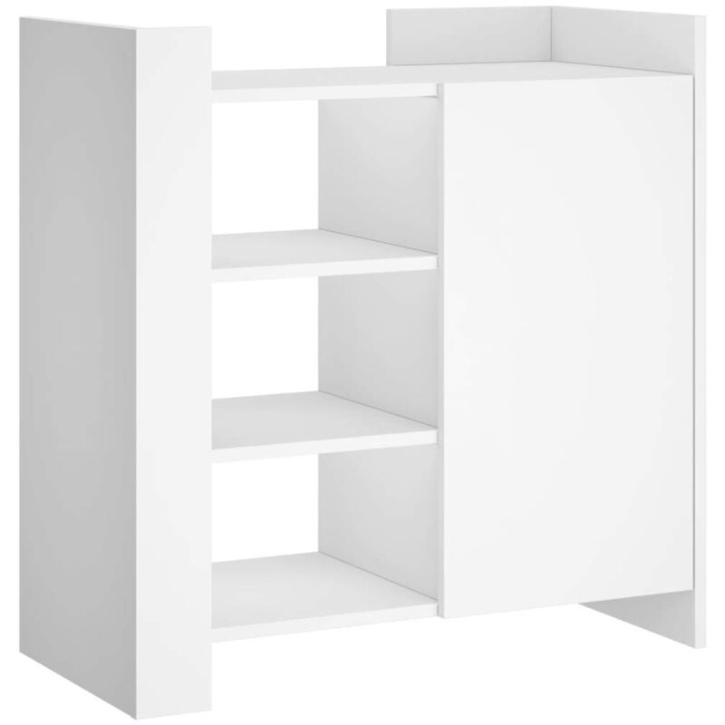 Vidaxl - Buffet blanc 73,5x35x75 cm bois d'ingénierie