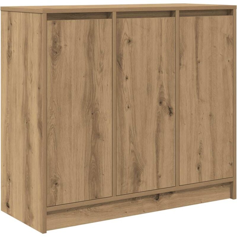 Vidaxl - Buffet chêne artisanal 85x34x76 cm bois d'ingénierie
