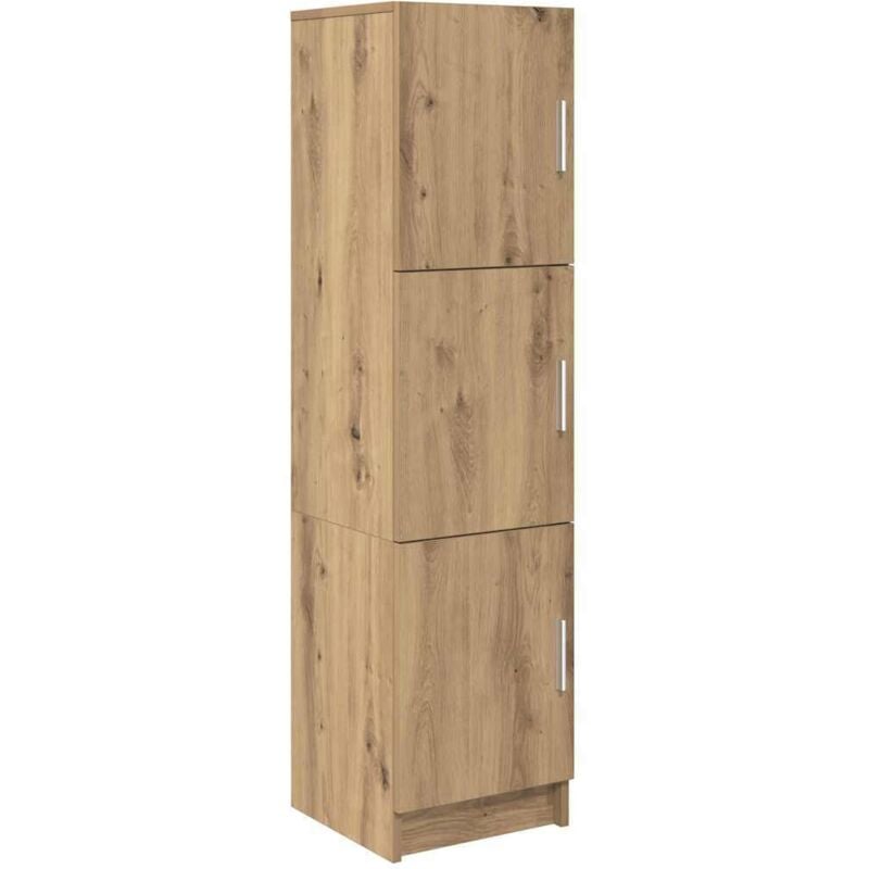 Vidaxl - Buffet en chêne artisan Chêne artisan Bois d'ingénierie Grand