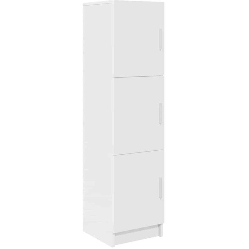 Vidaxl - Buffet blanc Blanc Bois mdf Moyen Buffet blanc Rectangulaire