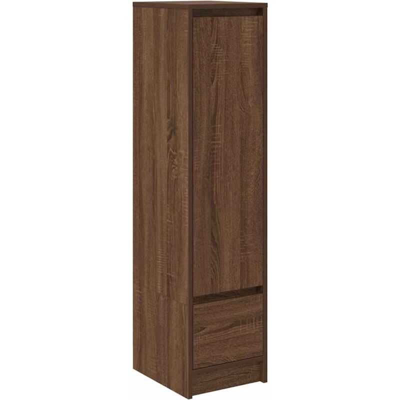 Vidaxl - Buffet haut chêne marron 29,5x34x119,5 cm bois d'ingénierie