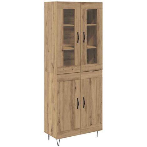Buffet  Haut Armoire Chêne artisanal 69,5 x 34 x 90 cm