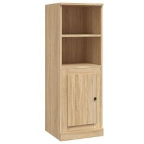 Buffet haut chêne sonoma 36x35,5x103,5 bois d'ingénierie