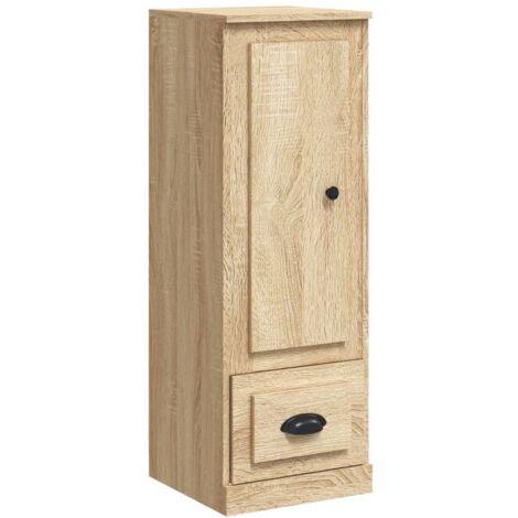 Buffet haut chêne sonoma 36x35,5x103,5 bois d'ingénierie