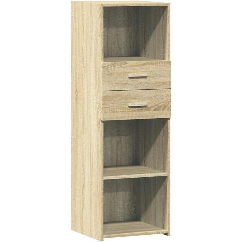 Vidaxl - Buffet haut chêne sonoma 40x42,5x124 cm bois d'ingénierie