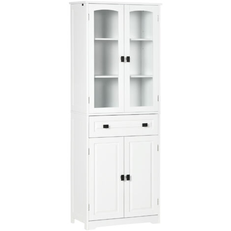 Buffet haut de cuisine ERIKA blanc